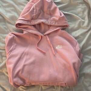Pink Nike hoodie